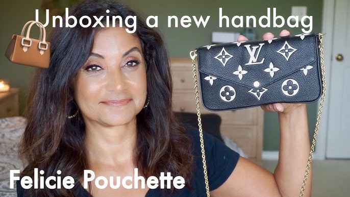 UNBOXING LOUIS VUITTON NEW RELEASE  LV POCHETTE FELICIE UNBOXING 