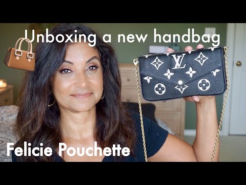 LOUIS VUITTON Felicie Pochette Unboxing and Reveal! 