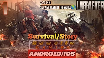 Life after - survive - Restart the world - walkthrough gameplay - Android - ios  - part 1 (zombies)