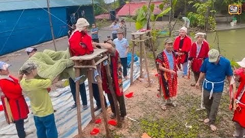 Lễ cấp sắc và lập tỉnh [12 đèn ]của người dao trắng, tại an thịnh, văn Yên, Yên Bái.