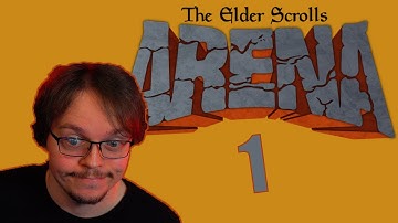 THE ELDER SCROLLS ARENA | LIVE PLAYTHROUGH! PART 1!