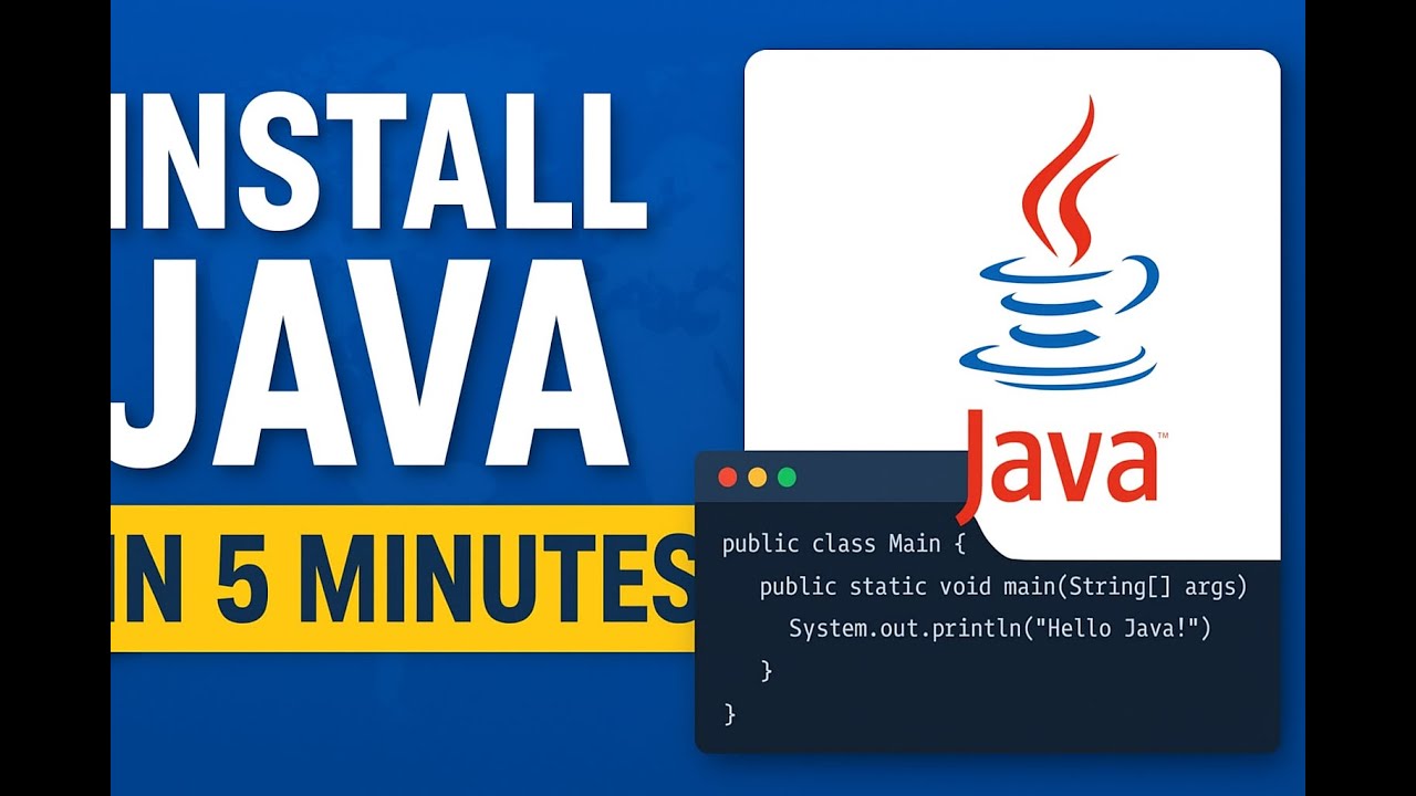 Java JDK + IntelliJ Setup Tutorial | Install Java Step by Step for Beginners (2025)
