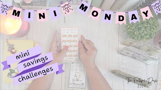 Mini Monday #13 | Mini Savings Challenges | Saving for Sinking Funds