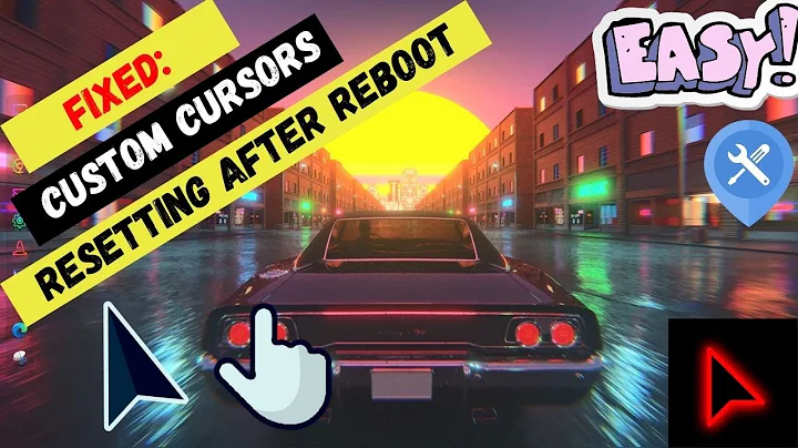 How to Fix custom Cursors resetting after reboot in Windows 10(UPDATED)