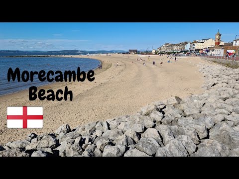 Morecambe Beach 2020, Lancashire 4K