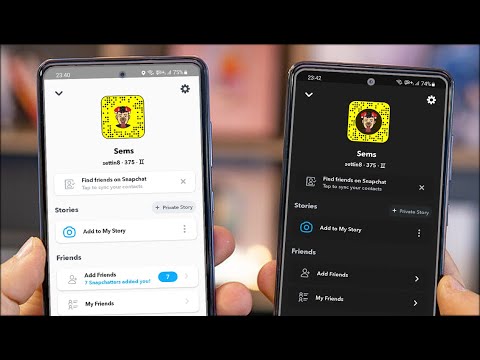 How To Get Dark Mode On Snapchat For Android Phones 2022 | Enable Snapchat Dark Mode