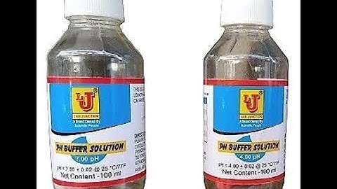 pH Buffer Solution #phtesting #phmedia #waterph