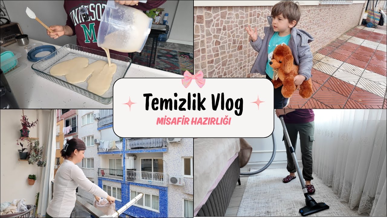 SIKILDIM ARTIK YETER! ❗ Temizlik & Misafir Hazırlığı 🥧 Kendimizi Dışarı Attık 💆🏼‍♀️