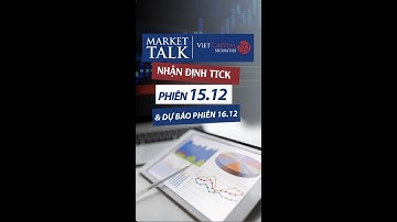 MARKET TALK | Chỉ số VN-Index tiếp tục diễn biến thăm dò trong phiên 15 .12  - Dự báo phiên 16.12