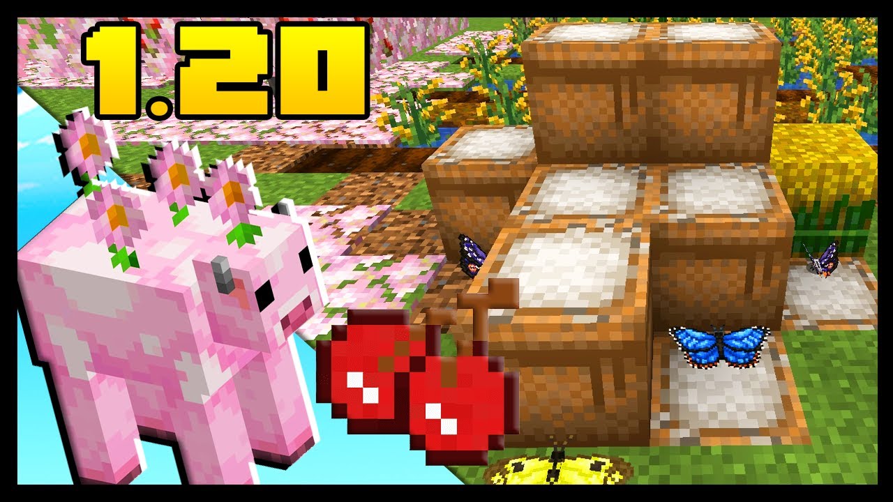 Minecraft Portal 🎄🇧🇷 on X: 🚨🚨URGENTE!! Um NOVO bioma está a caminho  na versão 1.20: o bioma de cerejeira! Esconda-se sob as amplas copas,  passeie pelos blocos de tapetes de flores rosa