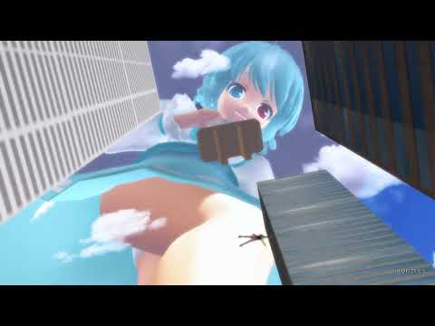 [MMD giantess]小人さん…おどろけ～！ (小傘ver) - [MMD giantess]小人さん…おどろけ～！ (小傘ver)