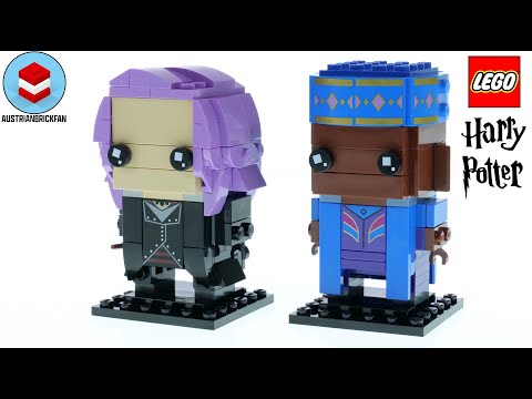 LEGO Brickheadz 40618 Kingsley Shacklebolt & Nymphadora Tonks - LEGO Speed Build Review