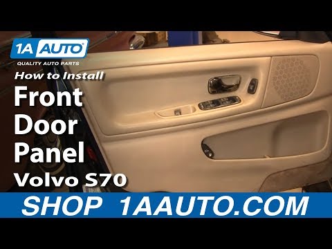 How To Remove Front Door Panel 98-00 Volvo S70