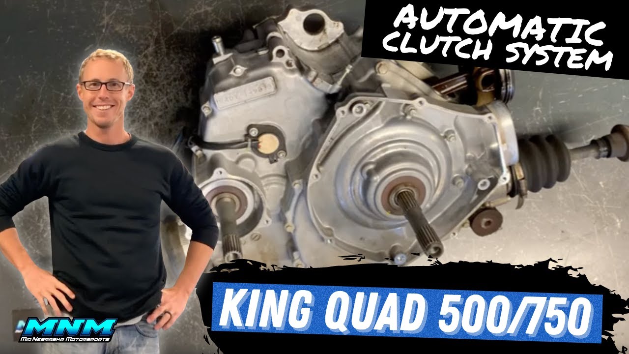 Suzuki King Quad 500 750 Auto Centrifugal Clutch Shoe Pack Removal