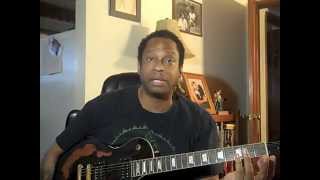 Funk Guitar Lesson #3 Single Note Lines - Explorations - Oscar Jordan chords