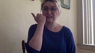 ASL 102 Expressive #2