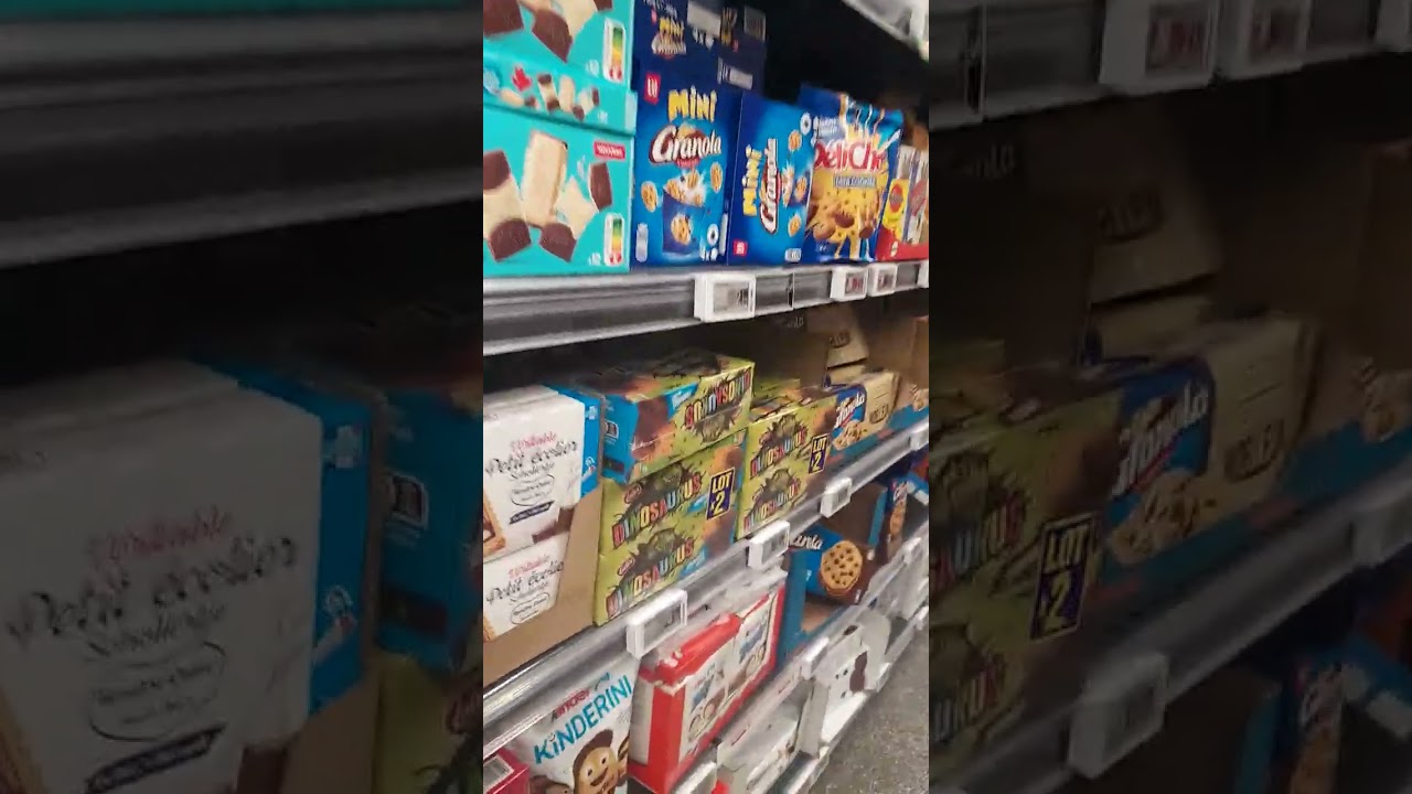 Đi siêu thị ở bên Pháp 