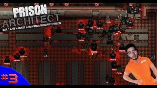 A REBELIÃO FINAL!!! 👮 - PRISON ARCHITECT: ESCAPE MODE #3 - (Gameplay/PC/PTBR) HD screenshot 5