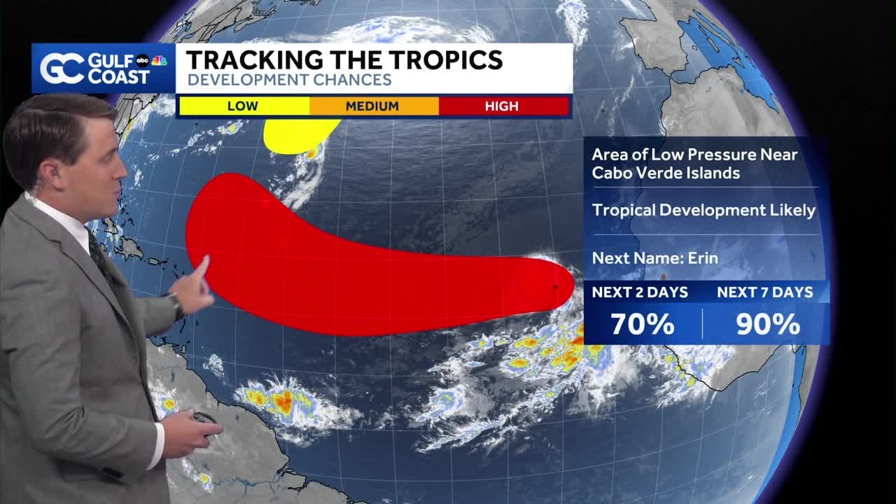 Tropics: Next named storm of 2025 likely to form in the east Atlantic ...