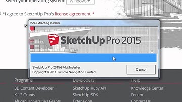 Downloading and Installing SketchUp Pro 2015 (Windows)