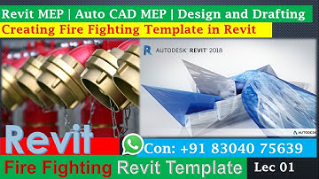 01 Revit Fire Fighting Template Creation | Revit MEP Firefighting Tutorial | #RevitFireFighting