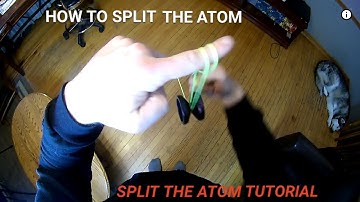 Split The Atom yoyo trick tutorial.  How to do split the atom yoyo tutorial.