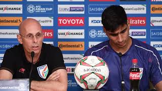 India's Stephen Constantine Matchday 1 pre-match press conference