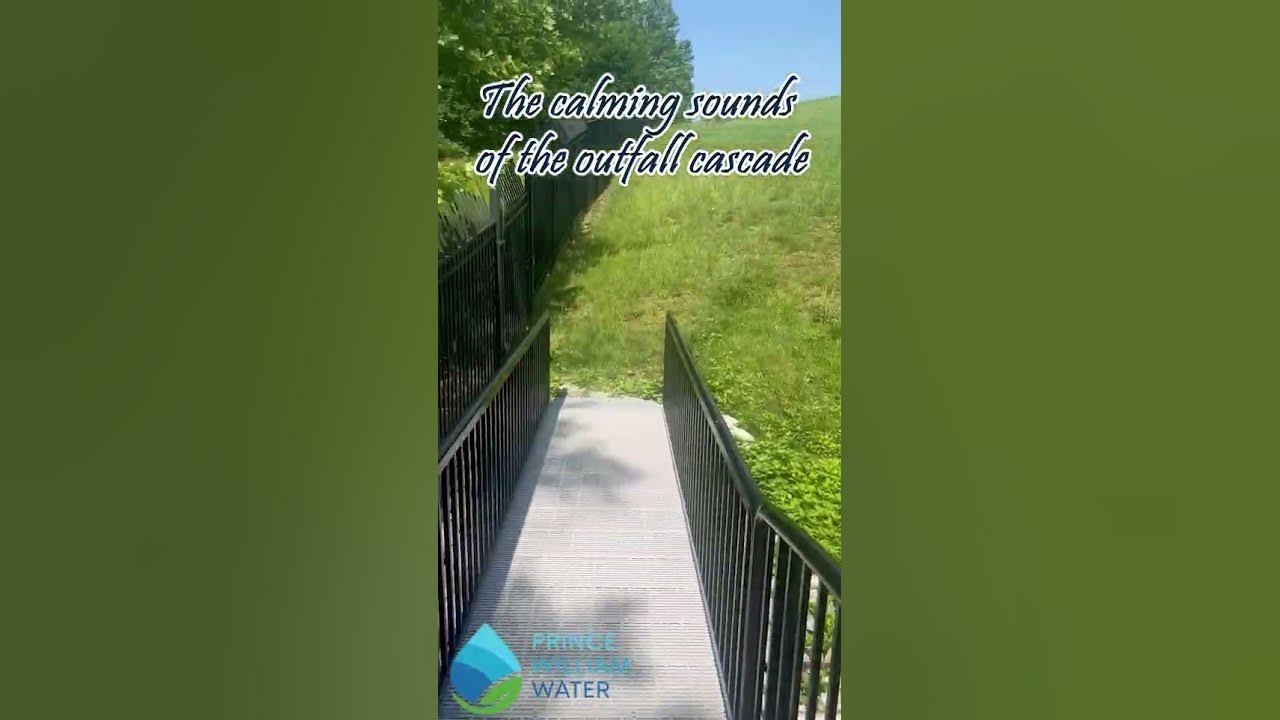 The Calming Sounds of the Outfall Cascade #watersounds #relaxingsounds #WaterTreatment