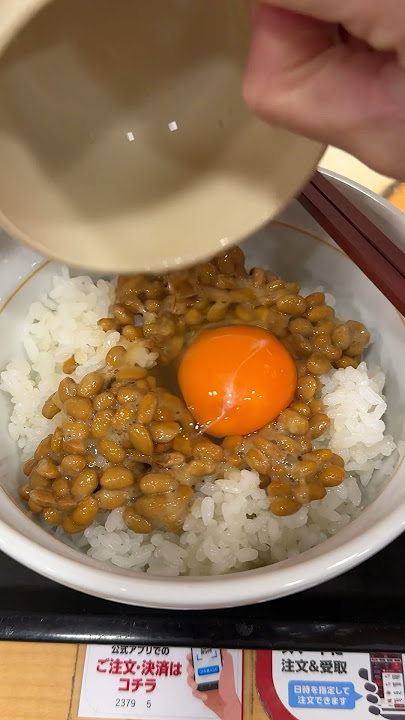 A typical Japanese breakfast