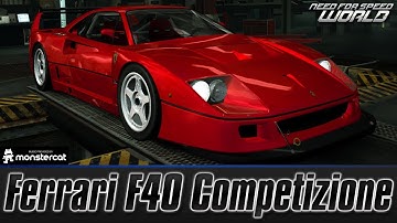 Need For Speed World - Ferrari F40 Competizione | S1-Class | 80