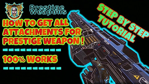 MODERN COMBAT 5 | HOW TO GET ATTACHMENTS FOR PRESTIGE WEAPONS | NO CLICKBAIT |