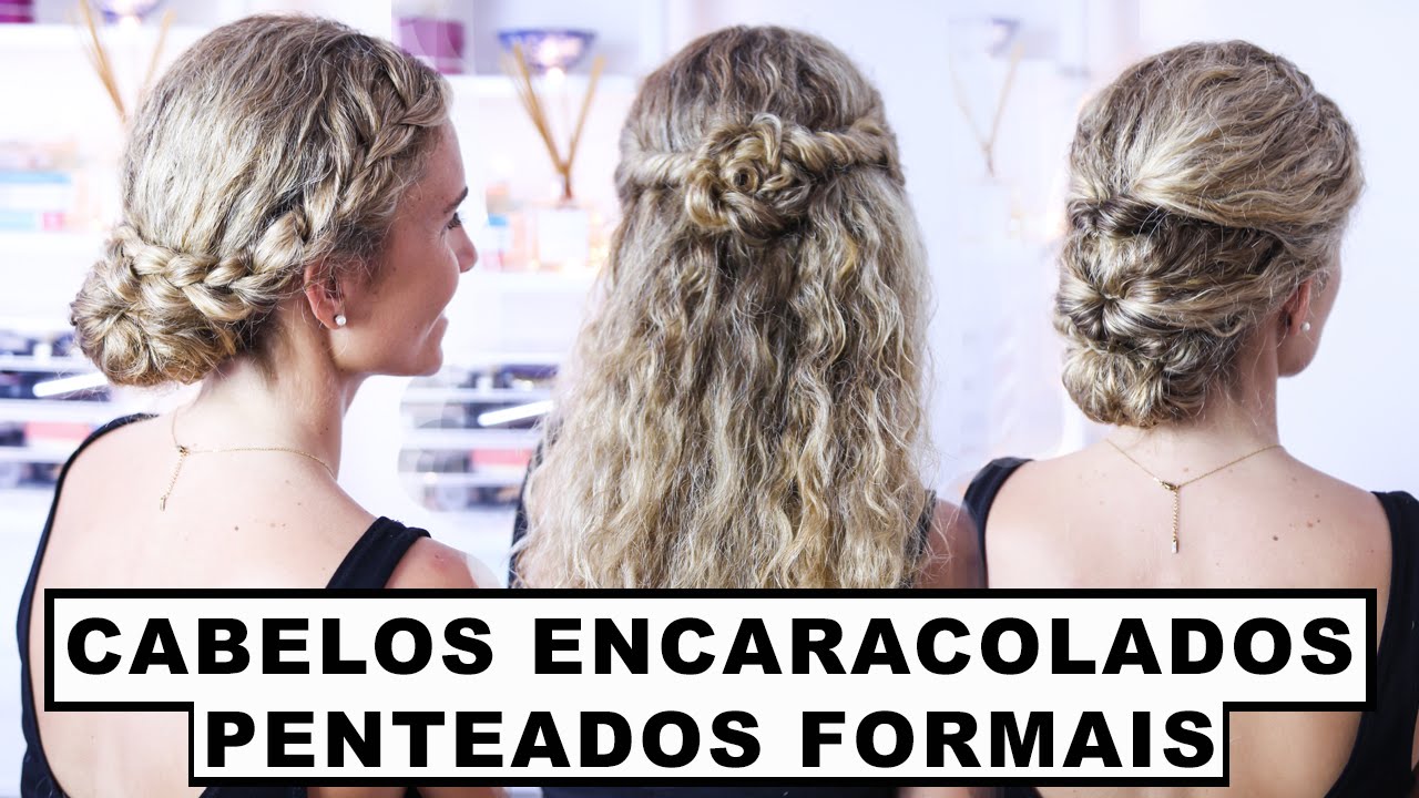 3 PENTEADOS FORMAIS em CABELO ENCARACOLADO | Alice Trewinnard - thptnganamst.edu.vn