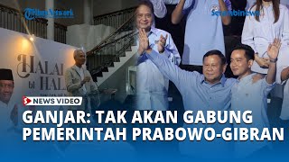 Ganjar Pranowo Tegaskan Tak akan Gabung Pemerintah Prabowo Gibran Di Depan Parpol Pengusungnya