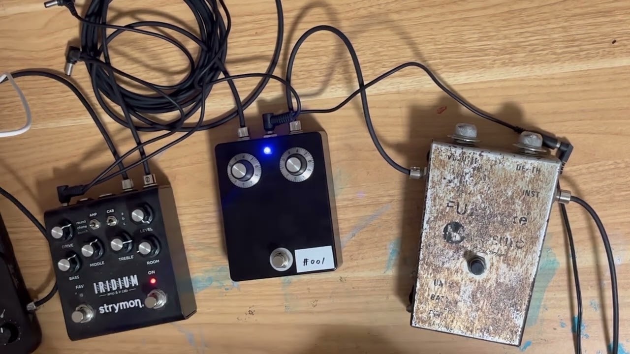 I made the tone of the Germanium fuzz  pedal with Silicon transistors.