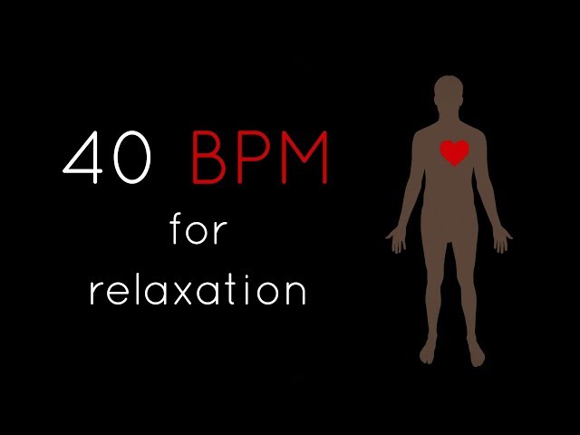 1h Heartbeat + Deep Bass (40 BPM) | Relaxing Meditation Music class=