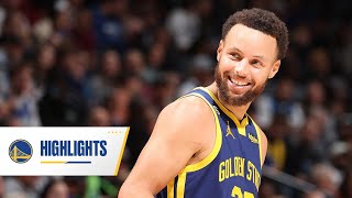 Stephen, Klay & Jordan Combine for 70 Points in Minnesota | Nov. 27, 2022