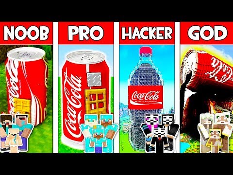 minecraft-noob-vs-pro-vs-hacker-vs-god-:-family-coca-cola-house-in-minecraft-animation