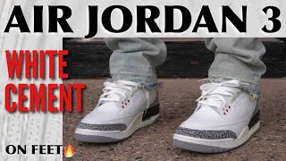 Air Jordan 3 White Cement Reimagined Review & On Feet