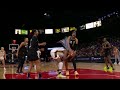 2 Minutes Of A&#39;ja Wilson &amp; Aliyah Boston BATTLING Each Other In Las Vegas Aces Win vs Indiana Fever!