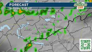 Hour by Hour Future Radar for Tuesday