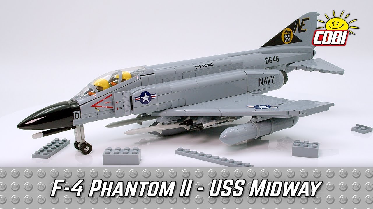F-4 Phantom II - USS Midway (COBI-5897)  Aircraft  cobibricks.com