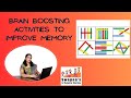 Brain boosting activities to improve memory  brain excercise imitation skill development