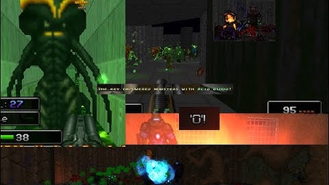 DOOM: Cyberaugumented  Map of chaos overkill map10-map11