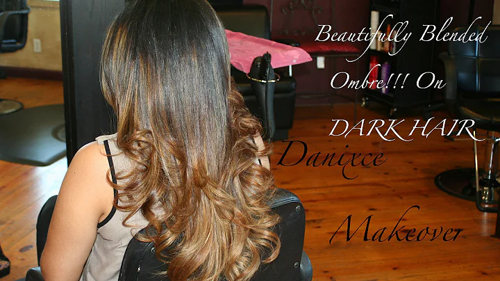 Beautifully blended Ombre on brown hair (Danixce M...