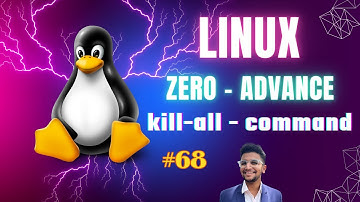 killall command | Linux ZERO TO ADVANCE | Linux video series 68 #linux #opensource #devops #sysadmin