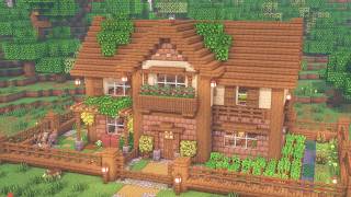 [Minecraft]  🌿🍂 Aesthetic Cottagecore House / Tutorial
