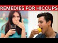 Quick & Easy Natural Remedies to Stop Hiccups Fast!
