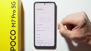 How to Turn Off Talkback on POCO M7 Pro?