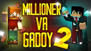 MILLIONER VA GADOY 2 | 🤑 Minecraft O'zbekcha serial | Millioner qaytdimi? | 🔵 Faster Sonic