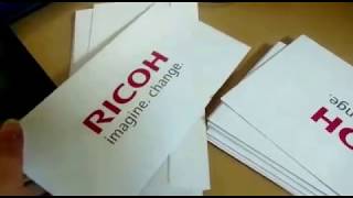 RICOH C5200S: печать на конвертах